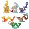 Abaodam 6 Pièces Mini Jouets Décor Jouet Dragon Micro Paysage Dragon Dragon Miniature Petit Dragon Jouets Figure De Dragon Fi