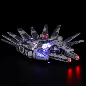 Lumières LED pour Lego 75105 Millennium Falcon, Kit déclairage Compatible avec Lego 75105 Millennium Falcon modèle Lego Non