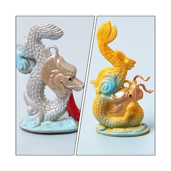 Abaodam 6 Pièces Mini Jouets Décor Jouet Dragon Micro Paysage Dragon Dragon Miniature Petit Dragon Jouets Figure De Dragon Fi