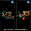 Kit déclairage LED pour Lego Minecraft The Bee Cottage, ensemble déclairage LED pour Lego 21241 Minecraft The Bee Cottage –