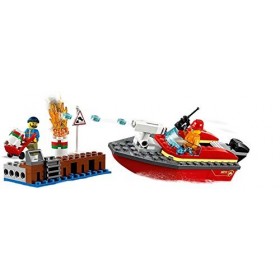 LEGO Lincendie sur Le Quai