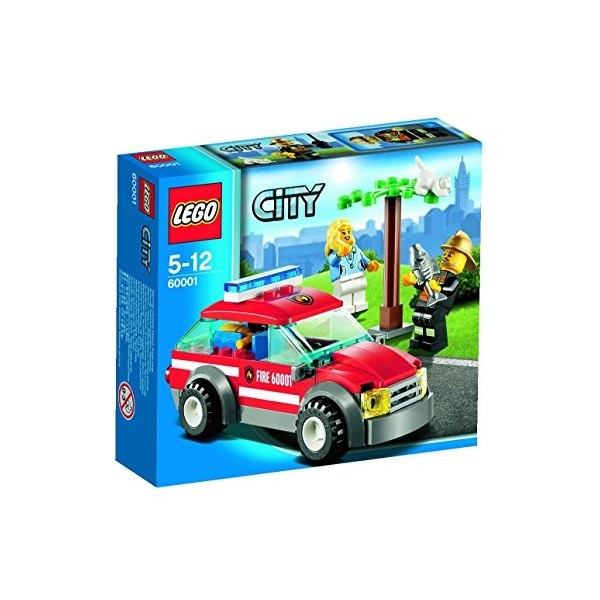 LEGO City - 60001 - Jeu de Construction - La Voiture du Chef des Pompiers