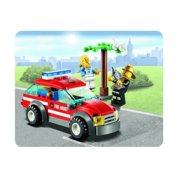 LEGO City - 60001 - Jeu de Construction - La Voiture du Chef des Pompiers