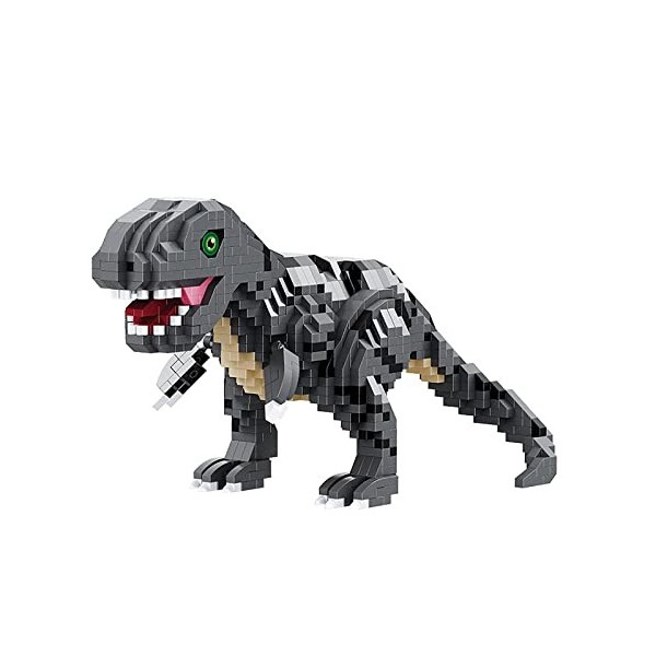 Larcele KLJM-06 – Lot de 1008 micro blocs de construction dinosaures, mini briques pour jouets de construction 3D à faire soi