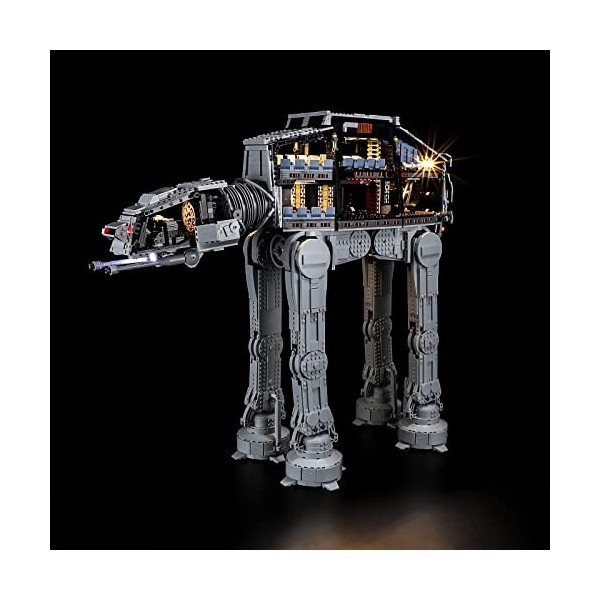 GEAMENT Grande Taille Jeu De Lumières Compatible avec Lego 75313 Star Wars at-at Jeu Lego Non Inclus 
