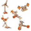 Hape - Kit de Démarrage pour Expériences Scientifiques et Constructions, 42 pièces - Jeux pour Enfants dès 4 Ans - Jouet en B