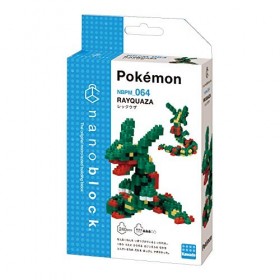 nanoblock - Rayquaza [Pokémon], kit de construction de la série Pokémon, 240 pièces