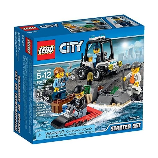 LEGO City - 60127 - Lensemble De Démarrage De La Prison en Haute Mer