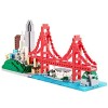 LULUFUN Jeu de Blocs de Construction, Architecture San Francisco Skylines, Mini Jeu de Construction pour Adultes, Cadeau dan