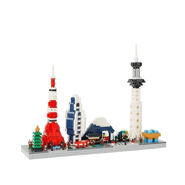 LULUFUN Jeu de Blocs de Construction, Architecture San Francisco Skylines, Mini Jeu de Construction pour Adultes, Cadeau dan