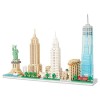 LULUFUN Jeu de Blocs de Construction, Architecture San Francisco Skylines, Mini Jeu de Construction pour Adultes, Cadeau dan