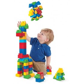 Mattel Mega Bloks Gros Sac de Construction - Mega Bloks Gros Sac de Construction, Jeu de Construction, Multicolore, 1 année s