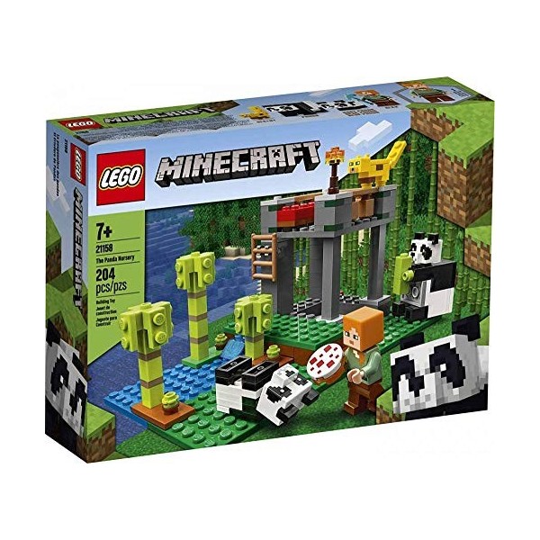 LEGO Minecraft The Panda Nursery 21158 Construction Toy for Kids, Great Gift for Fans of Minecraft and Pandas, New 2020 204 