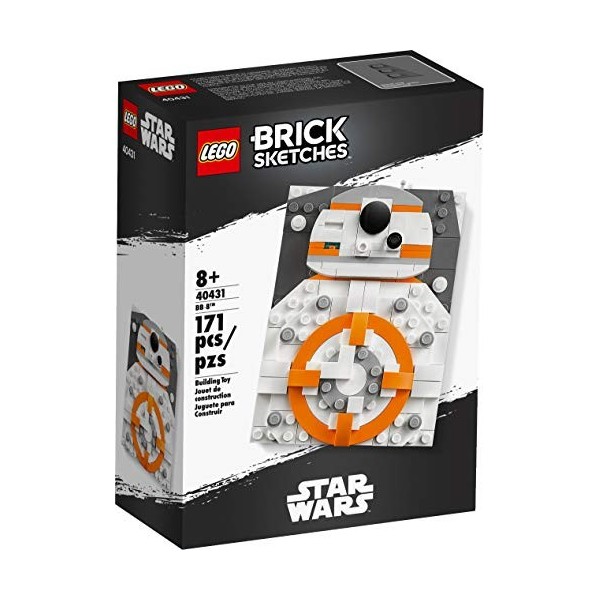 LEGO 40431 Brick Sketches Star Wars BB-8 Set