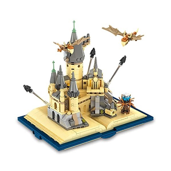 Vicloon Harry Potter Puzzle 3D,727pcs Château Harry Potter Harry Potter Poudlard Jouets de Construction Créatifs pour Les Enf