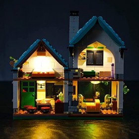 Set déclairage LED pour Lego 31139 Creator Cozy House Set Pas de modèle Lego , Set déclairage de décoration pour Lego Cozy
