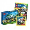 Lego City Set : entraînement mobile pour chiens de police, SUV 60369 + magazine Lego City n° 50/2023 avec grand supplément 