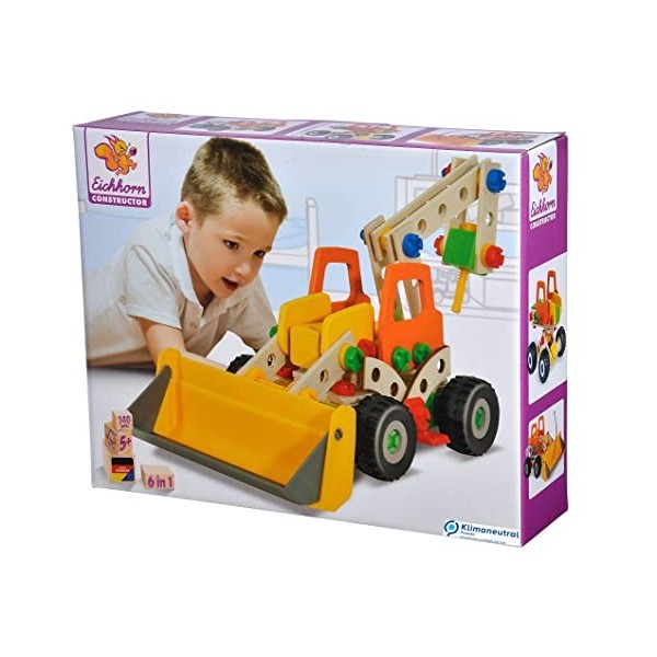 Jeu de construction en bois 6 ans