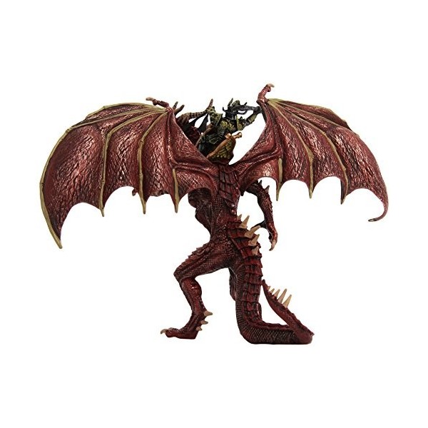 Plastoy - 60237 - Figurine-Le Grand Dragon Volant et Son Cavalier