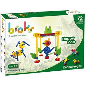 Broks - Happy Zoo : Le Jeu de Construction pour Apprendre en samusant