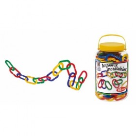 Creative Toys - Ct 9330 - Jeu de Construction - Anneaux Incassables - Baril - 100 pièces