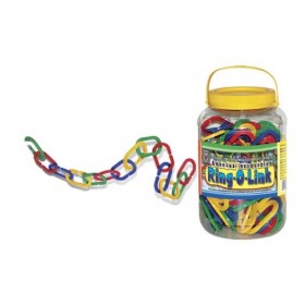 Creative Toys - Ct 9330 - Jeu de Construction - Anneaux Incassables - Baril - 100 pièces