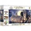Trefl Brick Trick Build with Bricks - Great Hall, Grand Hall - Harry Potter, Poudlard, École De Magie, EKO Brick Blocks, DIY,