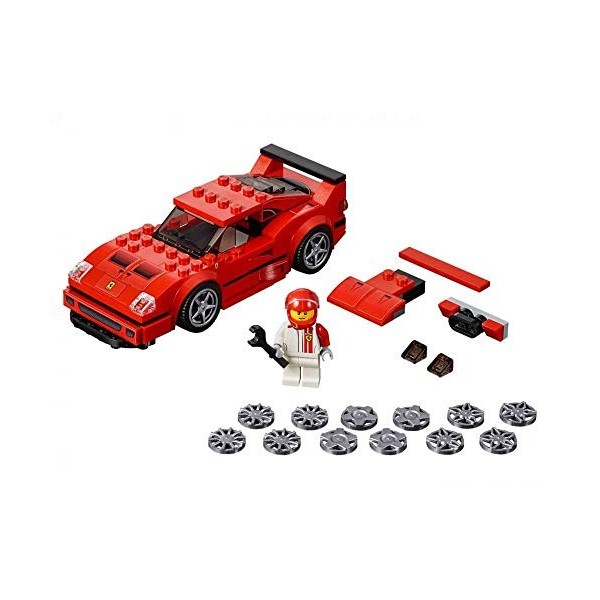 LEGO Speed Champions Ferrari F40 Competizione 75890 Building Kit , New 2019 198 Piece 