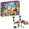 LEGO Friends Andrea’s Car & Stage Playset 41390 Building Kit, Includes a Toy Car and a Toy Bird, New 2020 240 Pieces 