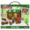 Knex 00821 Lincoln Logs On The Trail Building Set, 59 Piece Learning Engineering Kit for Kids, Toys for Children Aged 3+