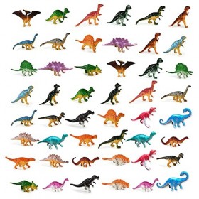 DAGORD 16 pièces Figurines de Dinosaures Jouet Dinosaure en Plastique  Dinosaures et Créatures Préhistoriques Jouets Éducatifs