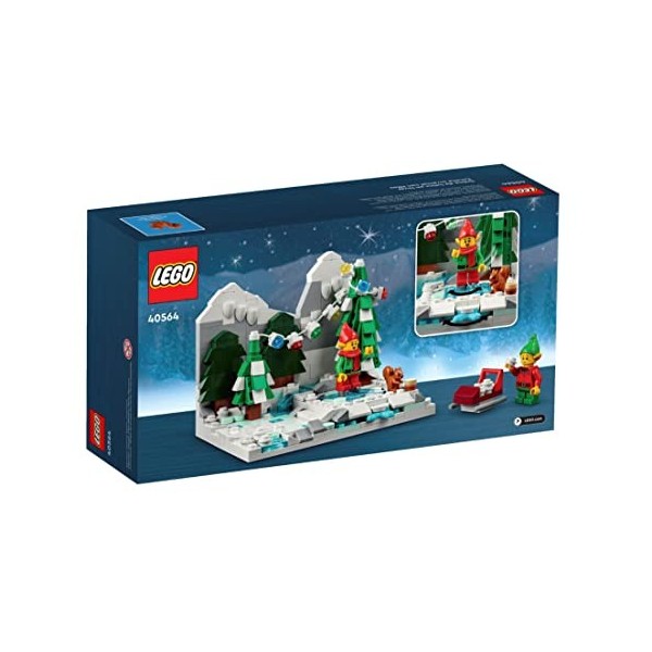 LEGO 40564 Ensemble de 372 pièces avec patin fonctionnel, 2 figurines elfes et un écureuil