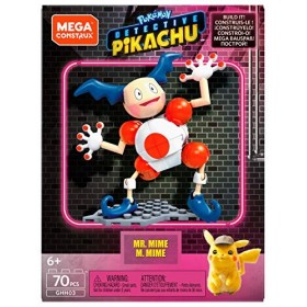 Mega Construx Pokemon Detective Pikachu M. Mime, Jeu de Construction, pour Enfant das 6 ans, GHH03 Exclusivité sur Amazon