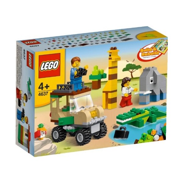 LEGO Briques - 4637 - Jeu de Construction - Set de Construction - Safari