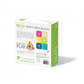 Tegu Lot de 6 Blocs de Construction magnétiques pour bébé