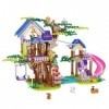 Sitodier Ensemble de Jouets de Construction Tree House pour Enfants, 745 Blocs de Construction créatifs pour Filles et garçon