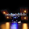 GEAMENT Jeu De Lumières pour Station Spatiale Internationale International Space Station - Kit Déclairage LED Compatible a