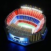 GEAMENT Jeu De Lumières Compatible avec Lego Camp NOU FC Barcelona - Kit Déclairage LED pour Creator 10284 Jeu Lego Non Inc