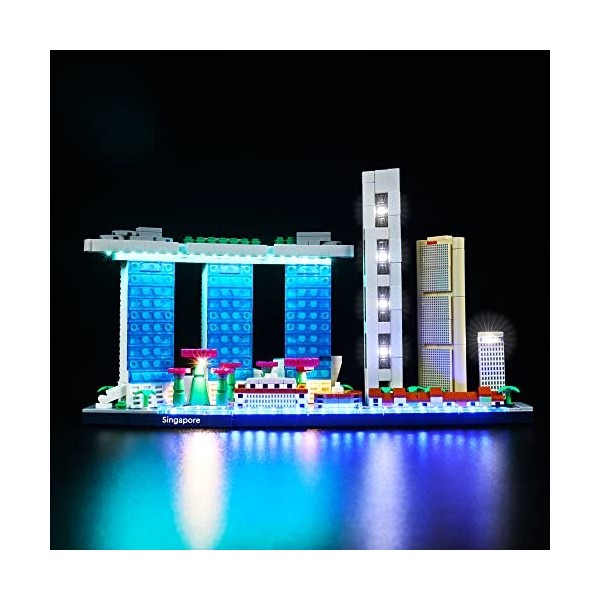 Kit DéClairage LED pour Lego Architecture New York,Jeu de LumièRes pour Lego 21028 Architecture New York Skyline,Lumineux Ca