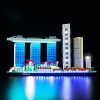 Kit DéClairage LED pour Lego Architecture New York,Jeu de LumièRes pour Lego 21028 Architecture New York Skyline,Lumineux Ca