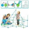 TLHWIN Enfants Fort Kits de Construction Jouets éducatifs Jouets dapprentissage Bricolage Kits de Fabrication Jouets de Cons