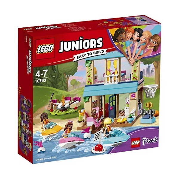 Lego Sa FR - Non Lego - Juniors Friends - Jeu De Construction - La Maison au Bord Du Lac De STEPHANIE, 10763
