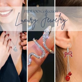 Calendrier de Lavent Femme 2023 - Calendrier de Lavent Bijoux Argenté Kit pour Cadeau Noel 24 Surprise Compte à Rebours