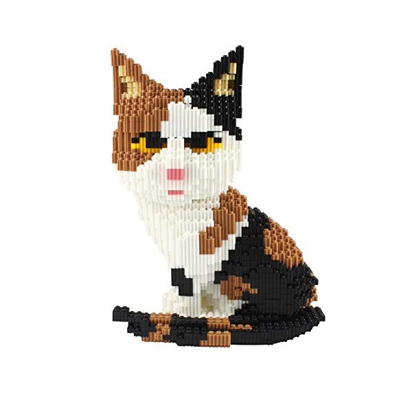 Larcele Micro blocs de construction pour chat - Mini briques pour jouets de construction - 1022 pièces - KLJM-02 modèle 2284