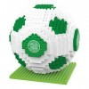 FOCO Ensemble de construction de football 3D sous licence officielle Celtic FC BRXLZ Briques