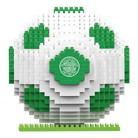 FOCO Ensemble de construction de football 3D sous licence officielle Celtic FC BRXLZ Briques