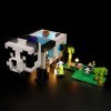 Kit déclairage LED pour Lego Minecraft The Panda Haven, ensemble déclairage LED pour Minecraft Lego 21245 The Panda Haven –