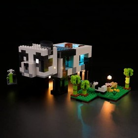 Kit déclairage LED pour Lego Minecraft The Panda Haven, ensemble déclairage LED pour Minecraft Lego 21245 The Panda Haven –