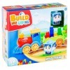 JUINSA- Set Blocs Construction avec Train en Plastique 28 x 25 x 11, 700331, Multicolore