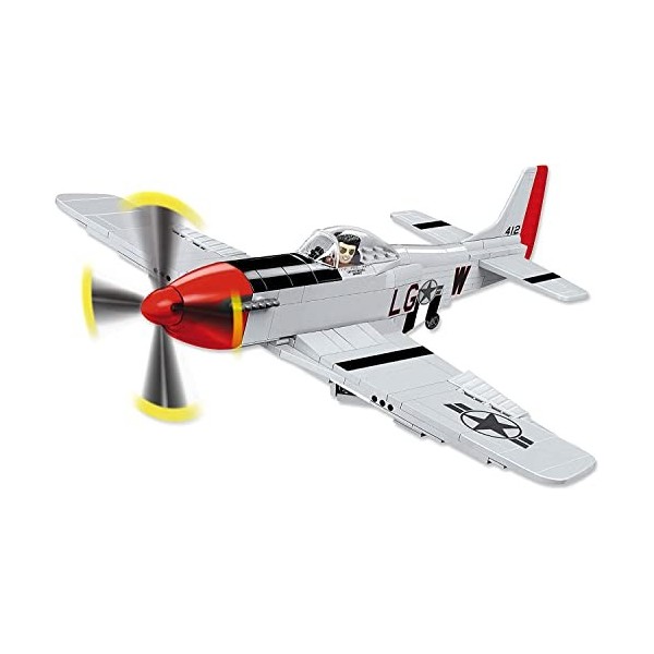 COBI-P-51D Mustang Top Gun Building Set, 2200.05806, Multicolore